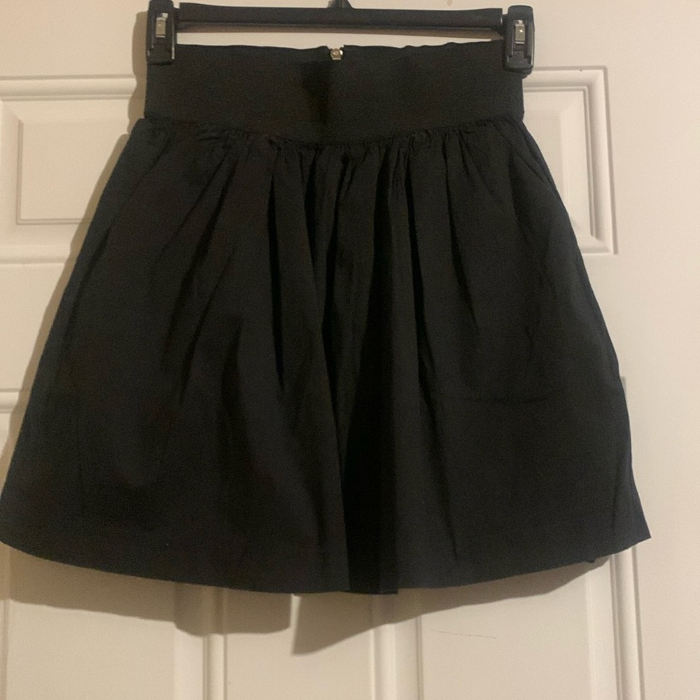 CANDY RAIN, Black woman skirt, with elastic on the waist